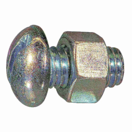 Midwest Fastener 3/18"-16 x 3/4 in Slotted Round Machine Screw, Zinc Plated Steel, 10 PK 60161